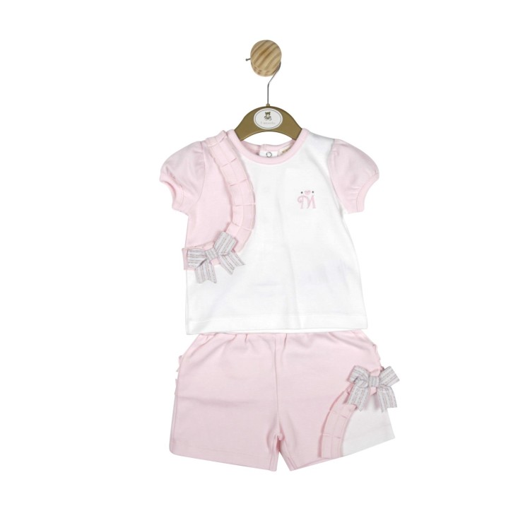 SS22 Mintini  Pink Short Suit. 4836