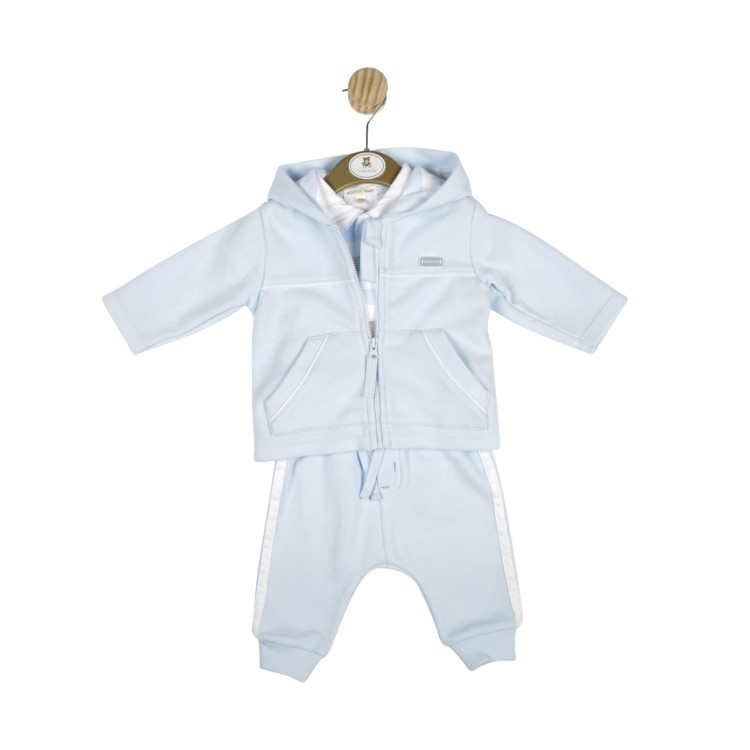 SS22 Mintini Blue tracksuit with Polo shirt. 4831