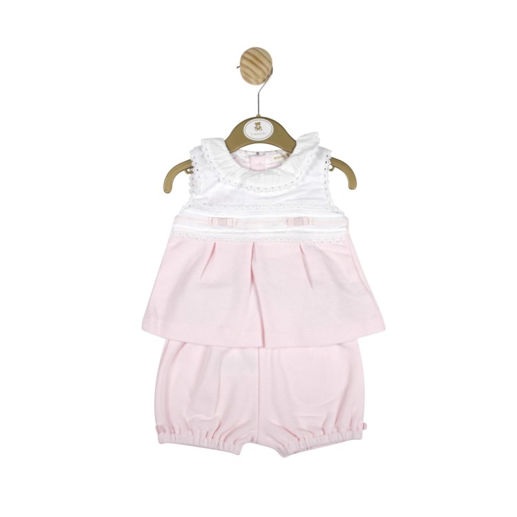 SS22 Mintini Pink Short Suit 4890
